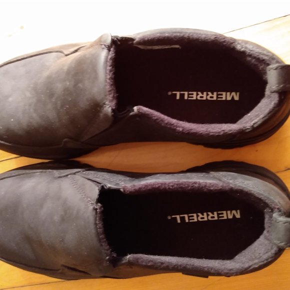 chaussure Merrell en cuir daim, homme, taille 8, jamais portée - Picture 2 of 4